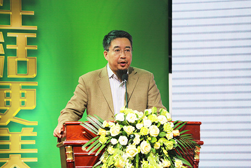 深圳市品質消費研究院副院長楊慶星發(fā)言